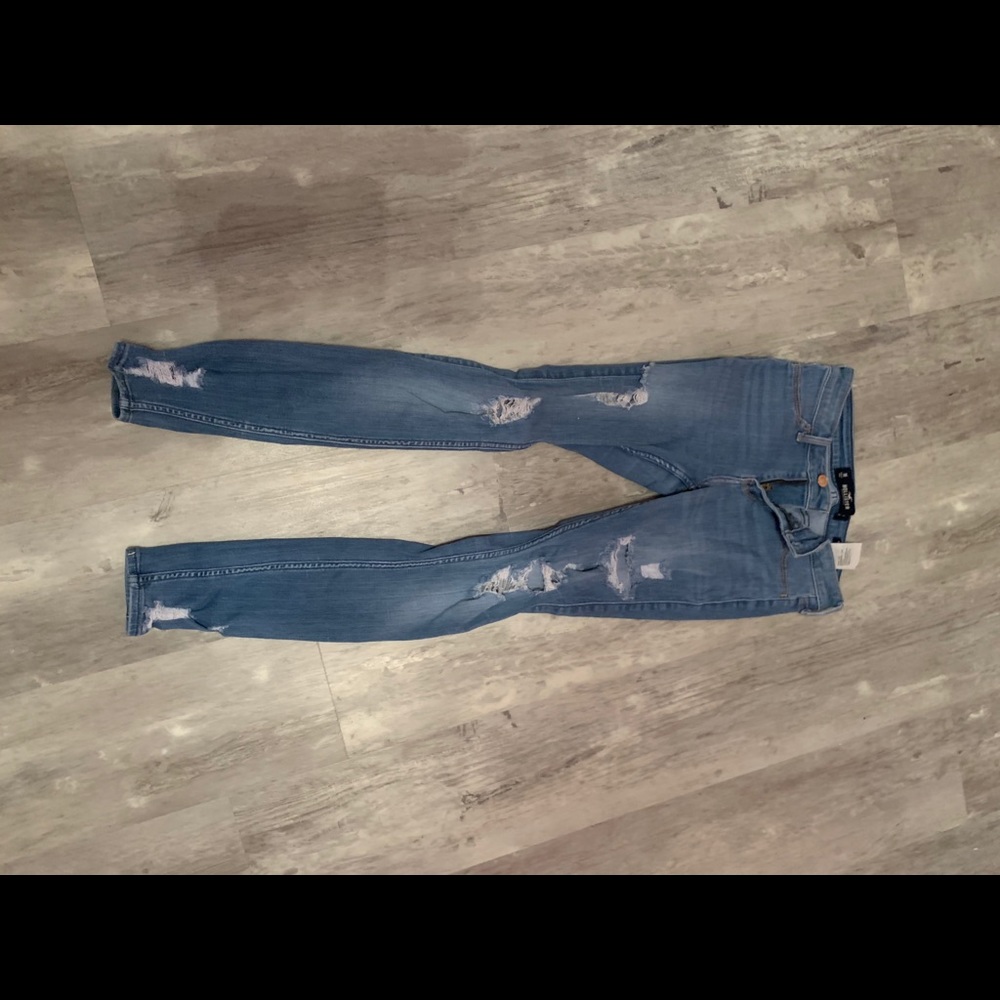 light washed jeans